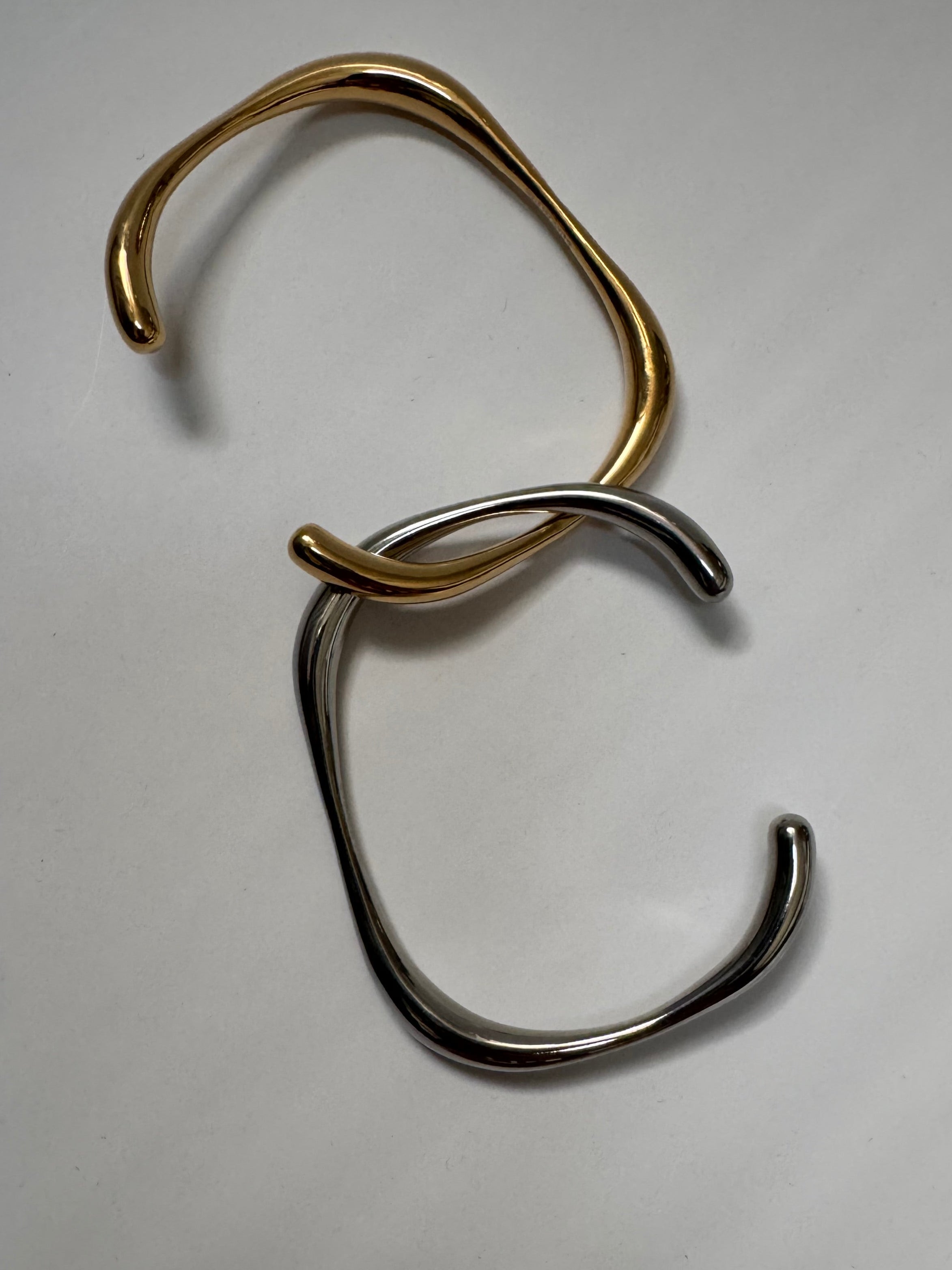 Minimalist Cuff Bracelet - Silver