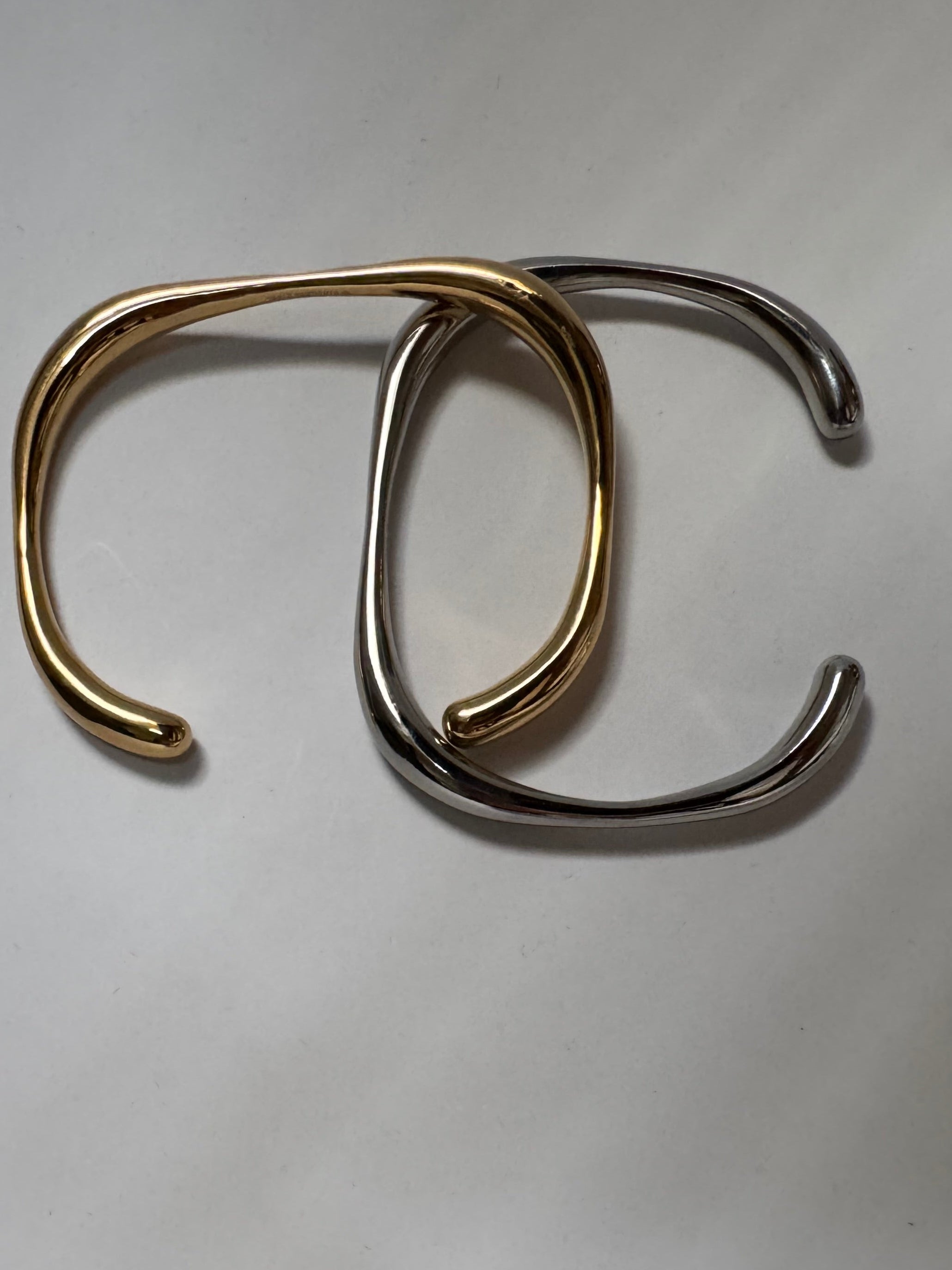 Minimalist Cuff Bracelet - Silver