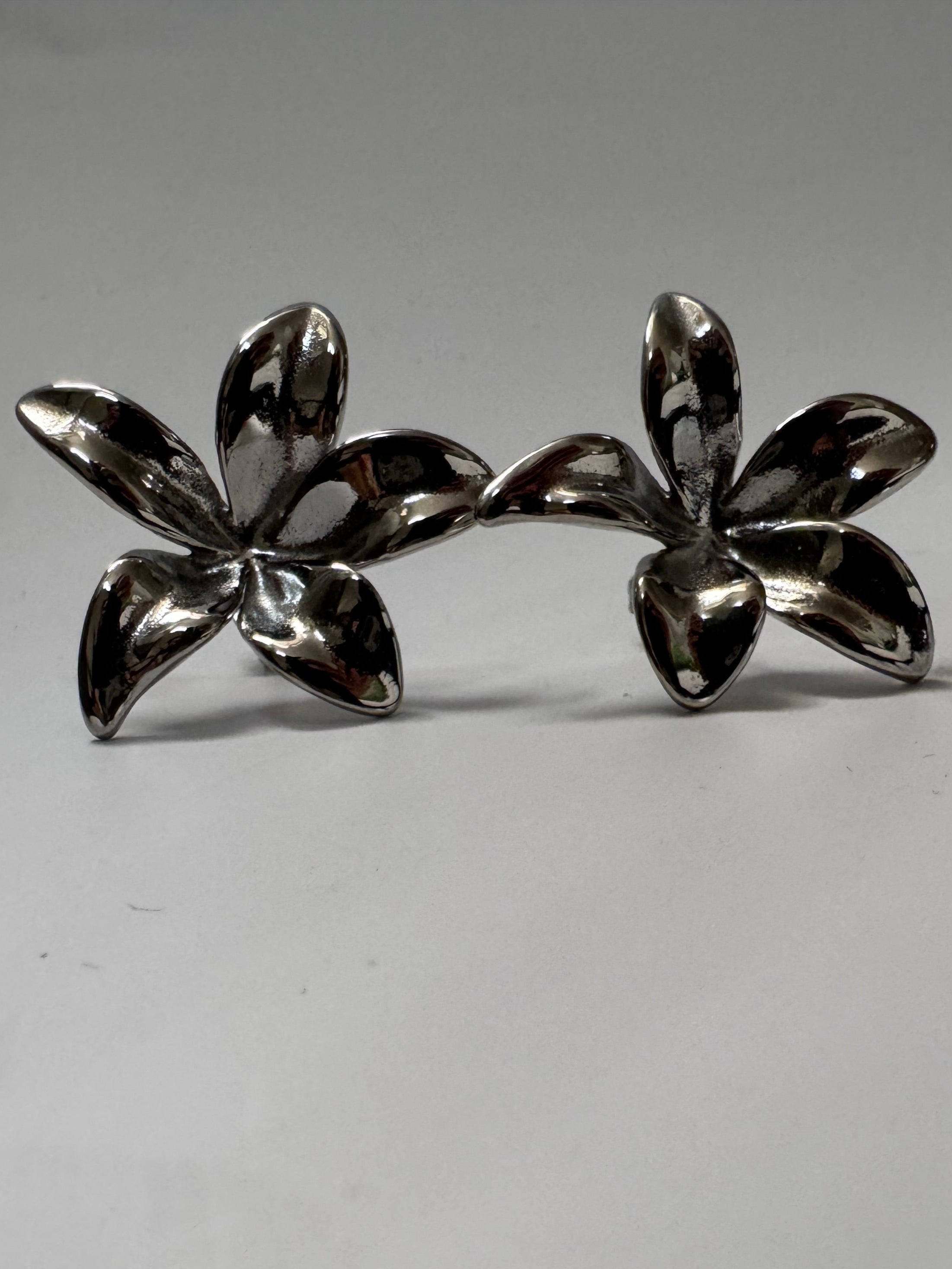Blooming Silver Lillies