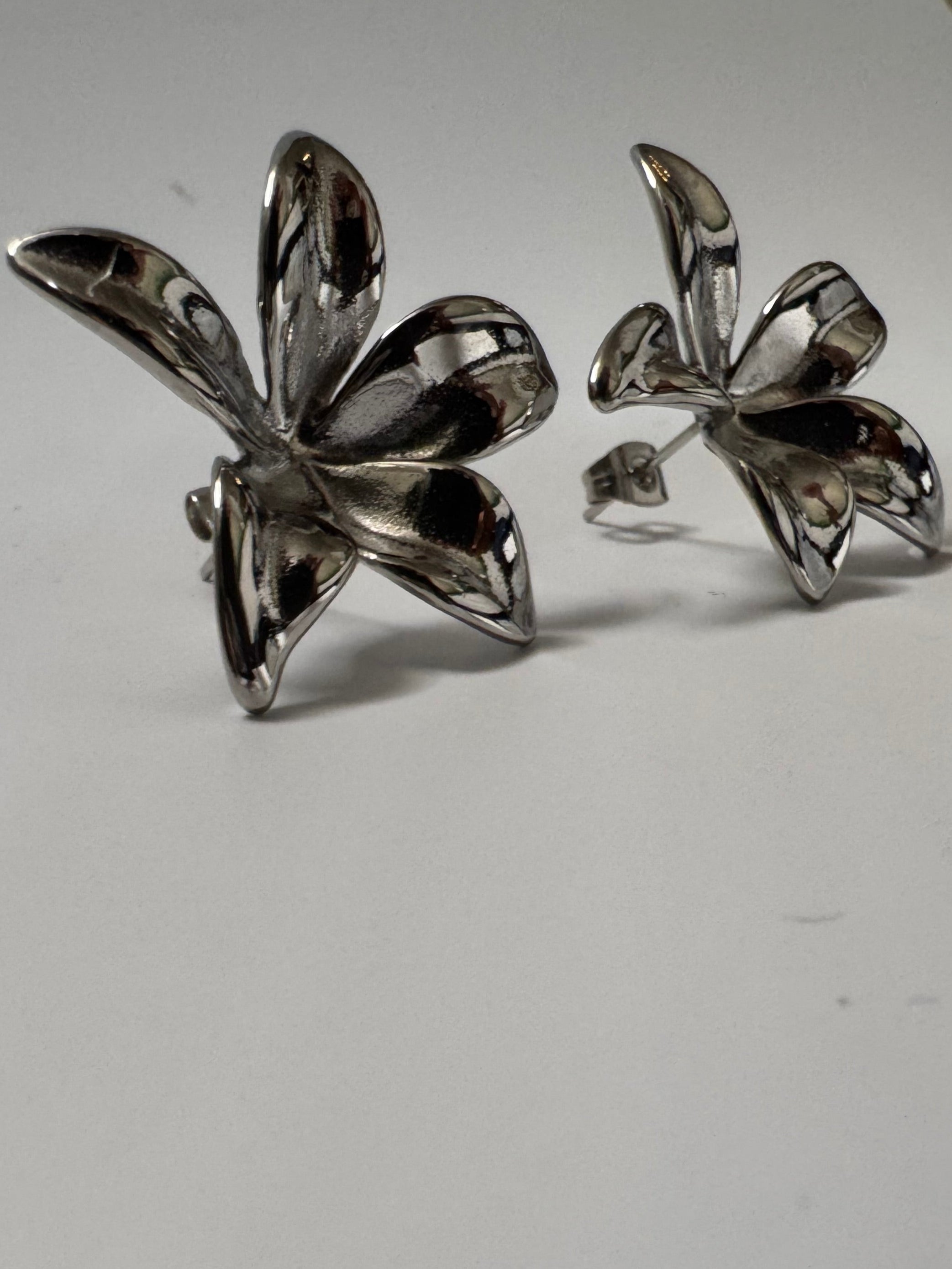 Blooming Silver Lillies